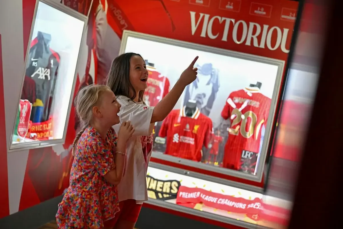 Liverpool FC Tour and Museum Entry for One Adult and One Child - £42.00