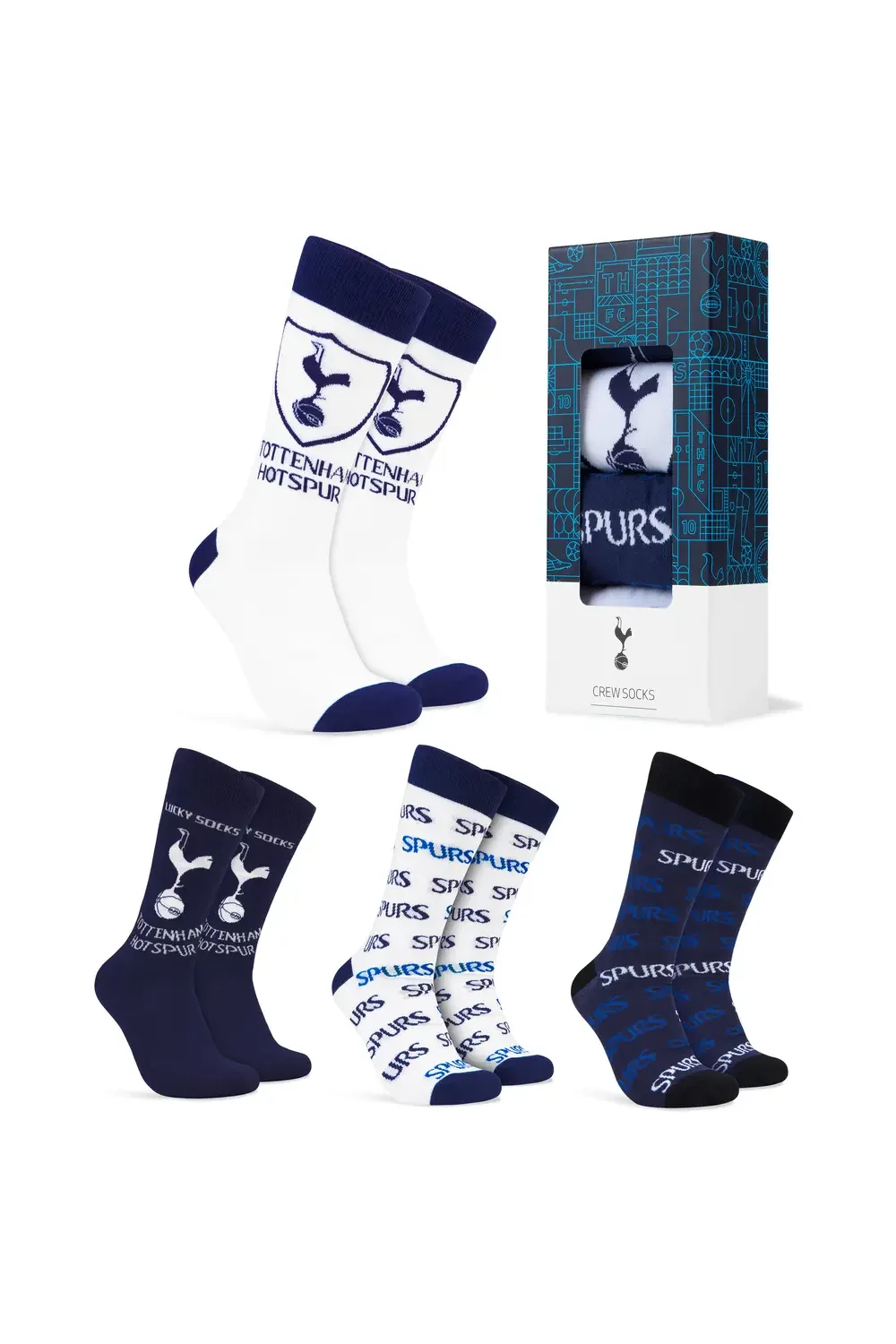 Tottenham Hotspur FC Socks 4 Pack
 £17.79  