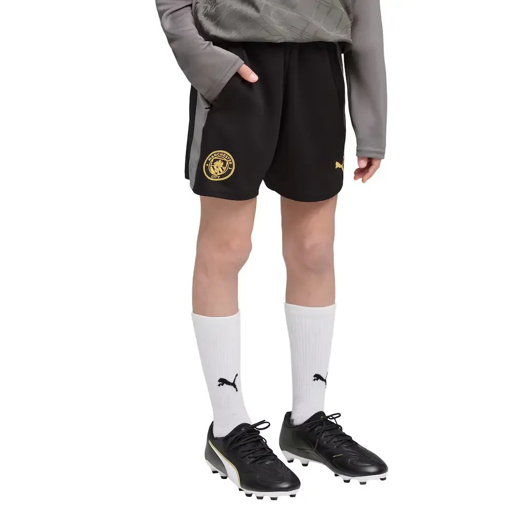 Manchester City FC Puma Training Shorts - Black - Kids
 £30.00 