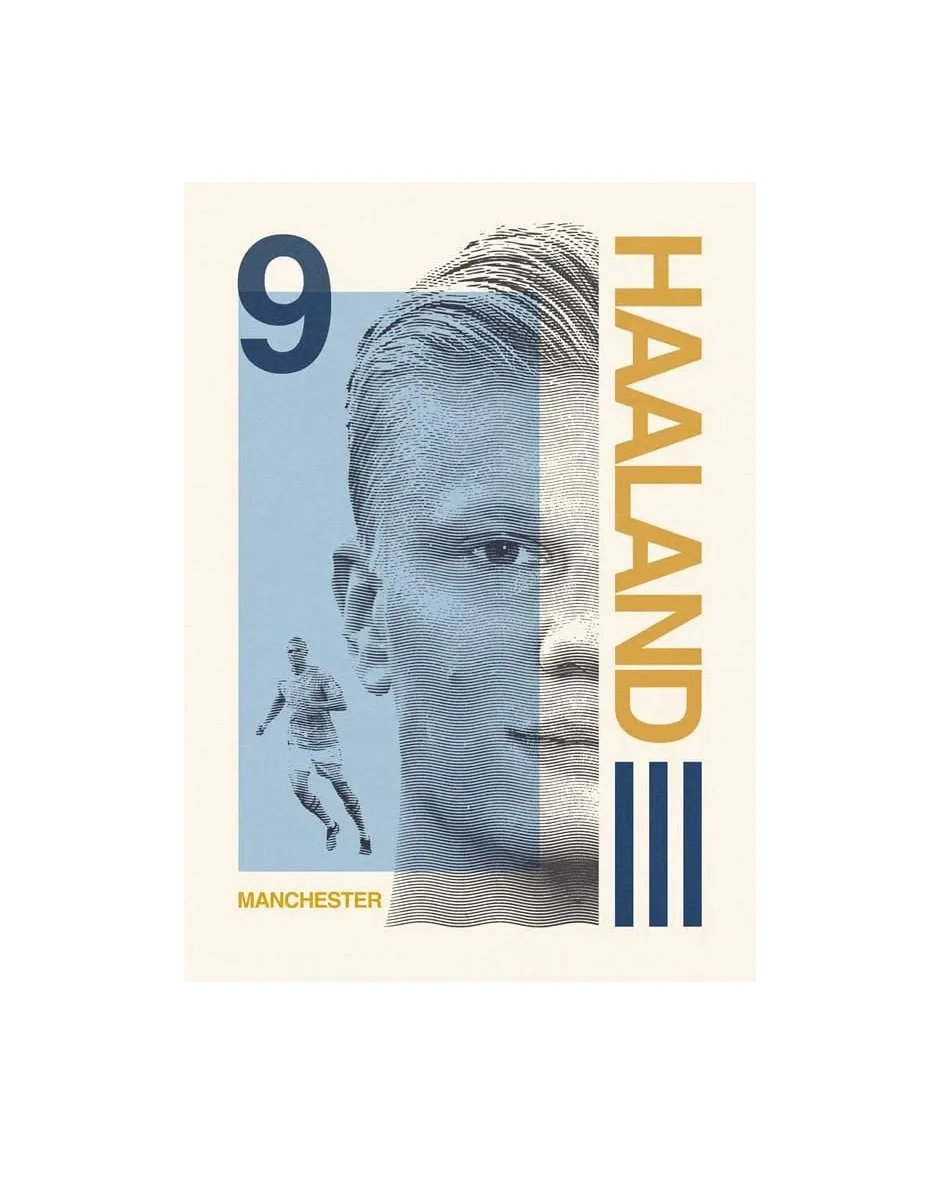 Erling Haaland - Man City 30cm x 40cm Canvas
 £62.93 