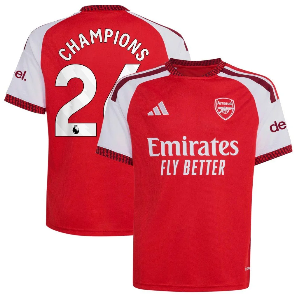 Arsenal Champions adidas Kids Home Shirt 2026-27 
 £75.00  
