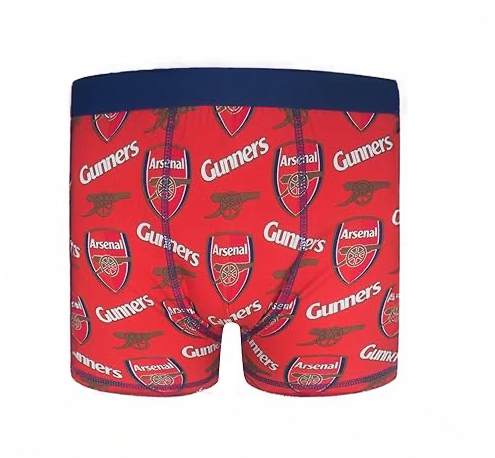 Arsenal FC Boys Boxer Shorts 1 Pack OFFICIAL Football Gift - £4.99