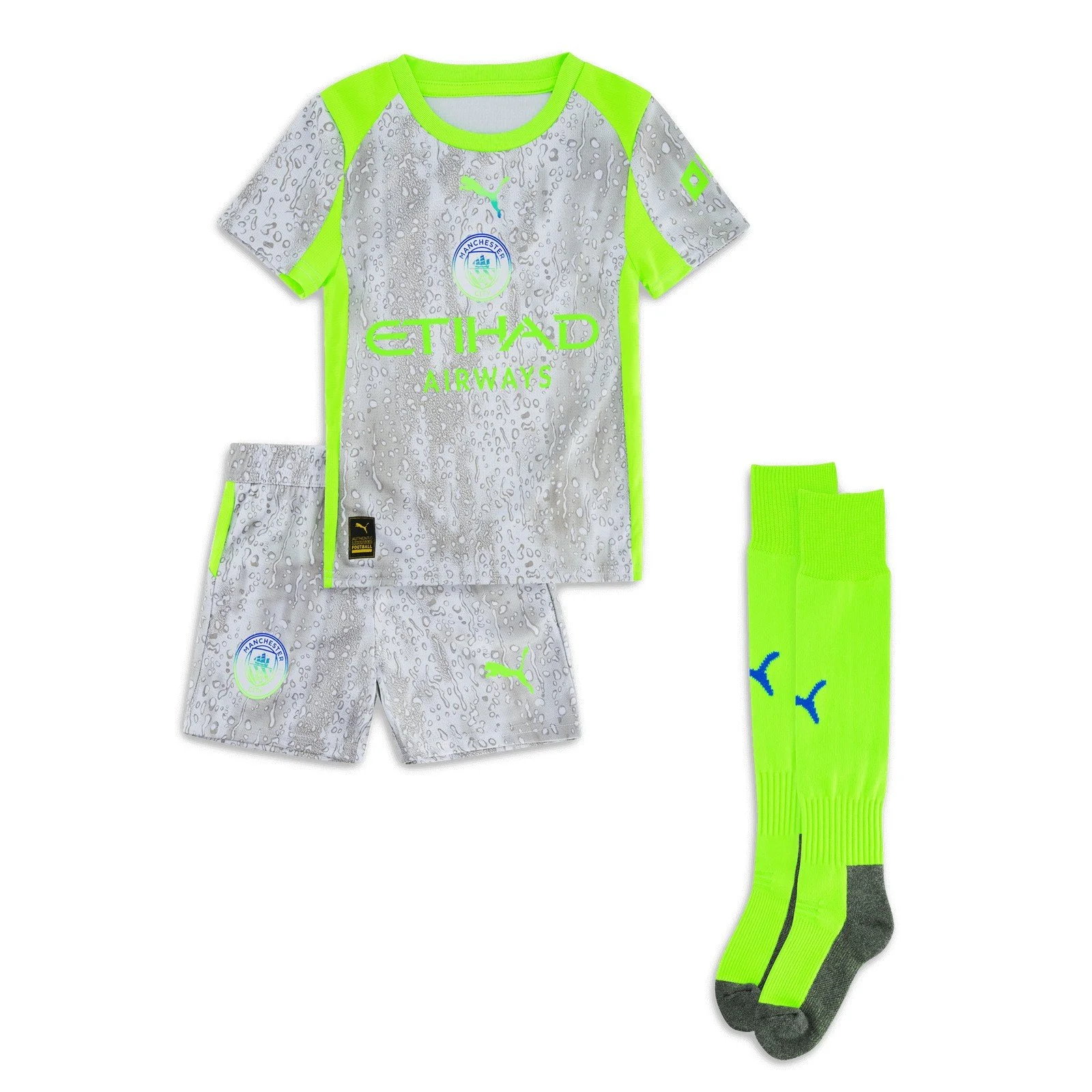 Manchester City Third Mini Kit 2025/26 - £60.00
