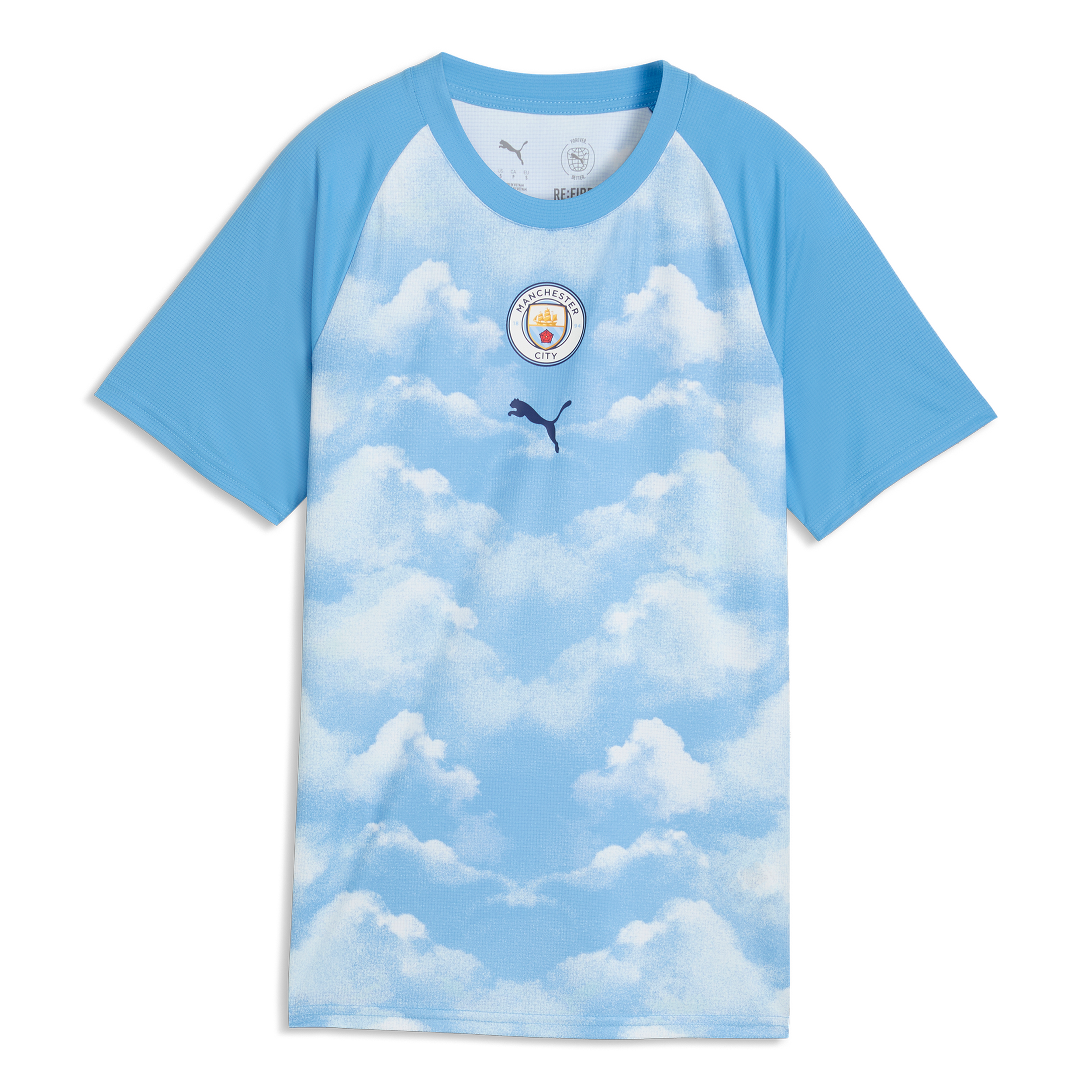Manchester City FC Puma Womens Warm Up Jersey - Blue
 £55.00 
