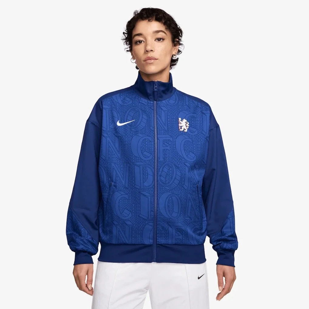 Chelsea Nike Anthem Jacket - Blue - Womens - £129.99
