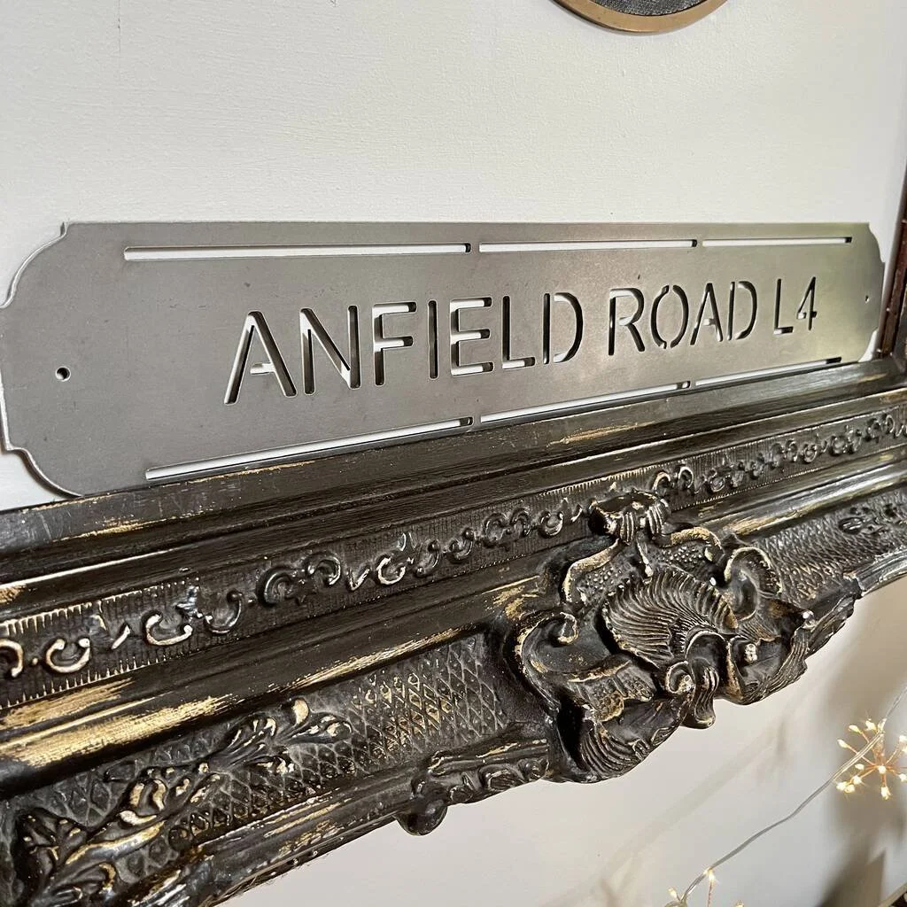 Anfield Road L4’ Liverpool Football Ground Metal Sign - £49.50
