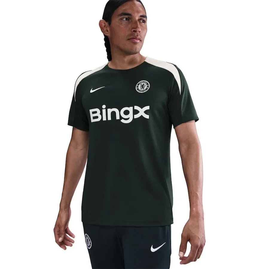 Chelsea Nike Strike Training Top - Green -£44.99