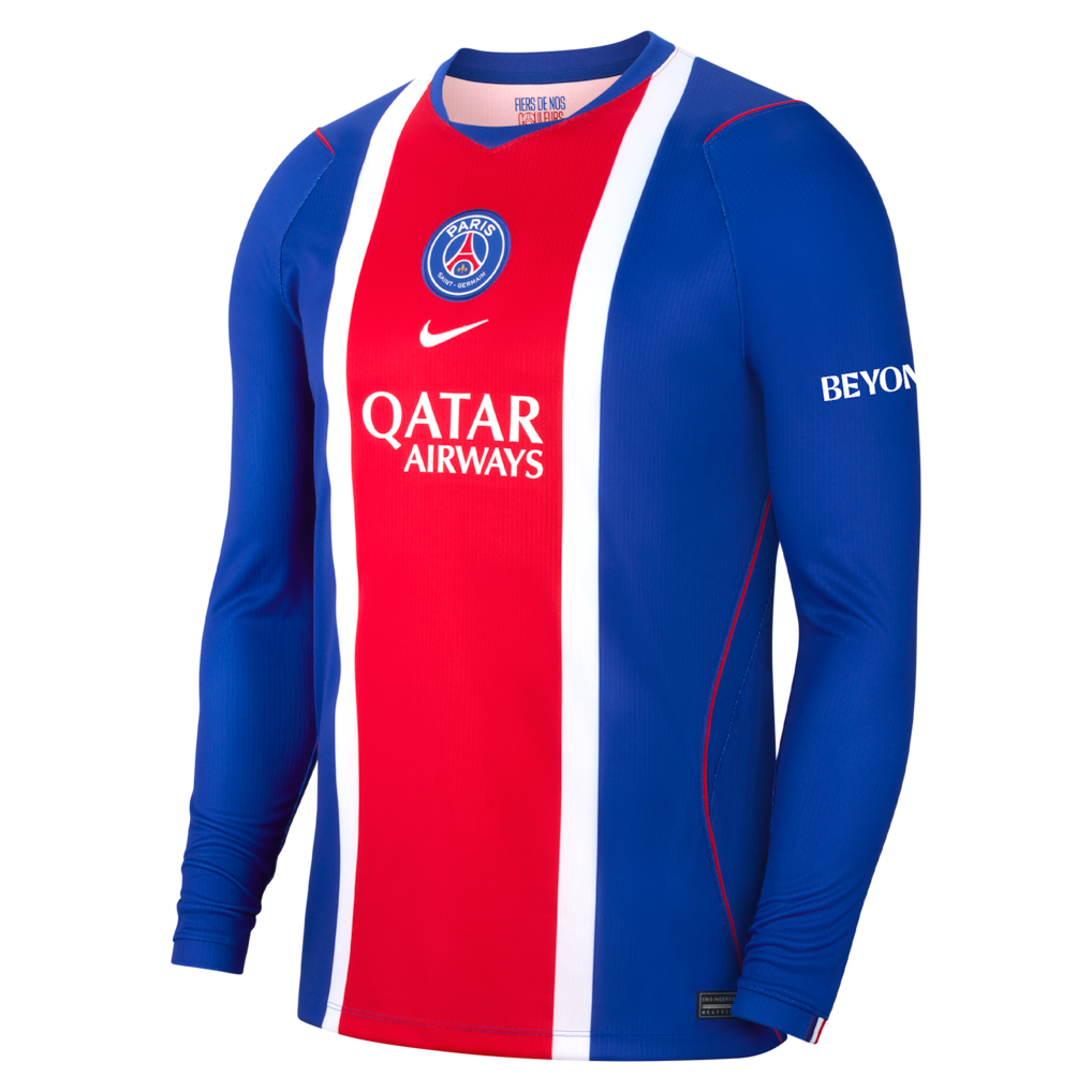 PSG Nike Men's Home Stadium Long Sleeve Shirt 2026-27
 £99.99 
