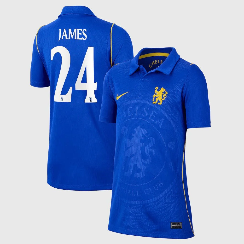 Chelsea FC Cup Nike Home Stadium Shirt 2026-27 - Kids James
 £79.99  