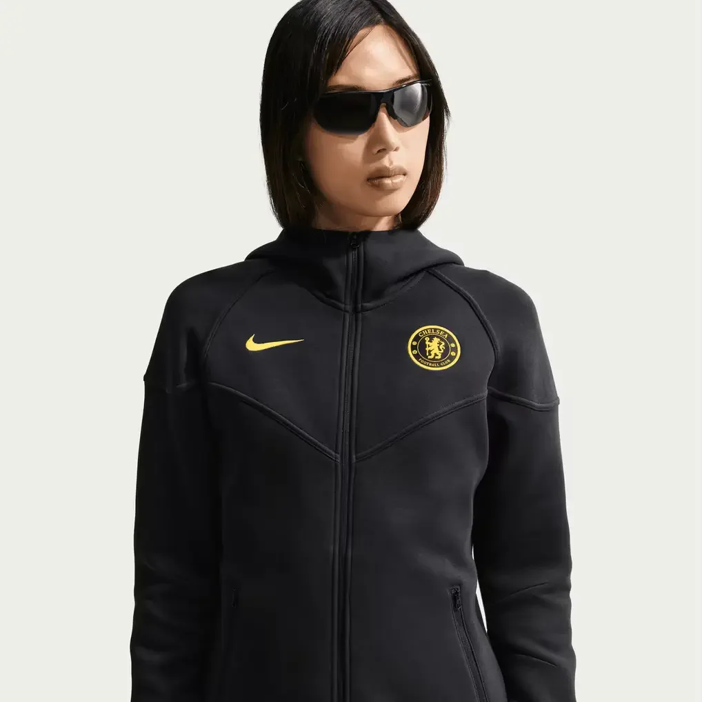 Chelsea Nike Tech Fleece Full Zip Hoodie - Pitch Blue - Womens
 £124.99 