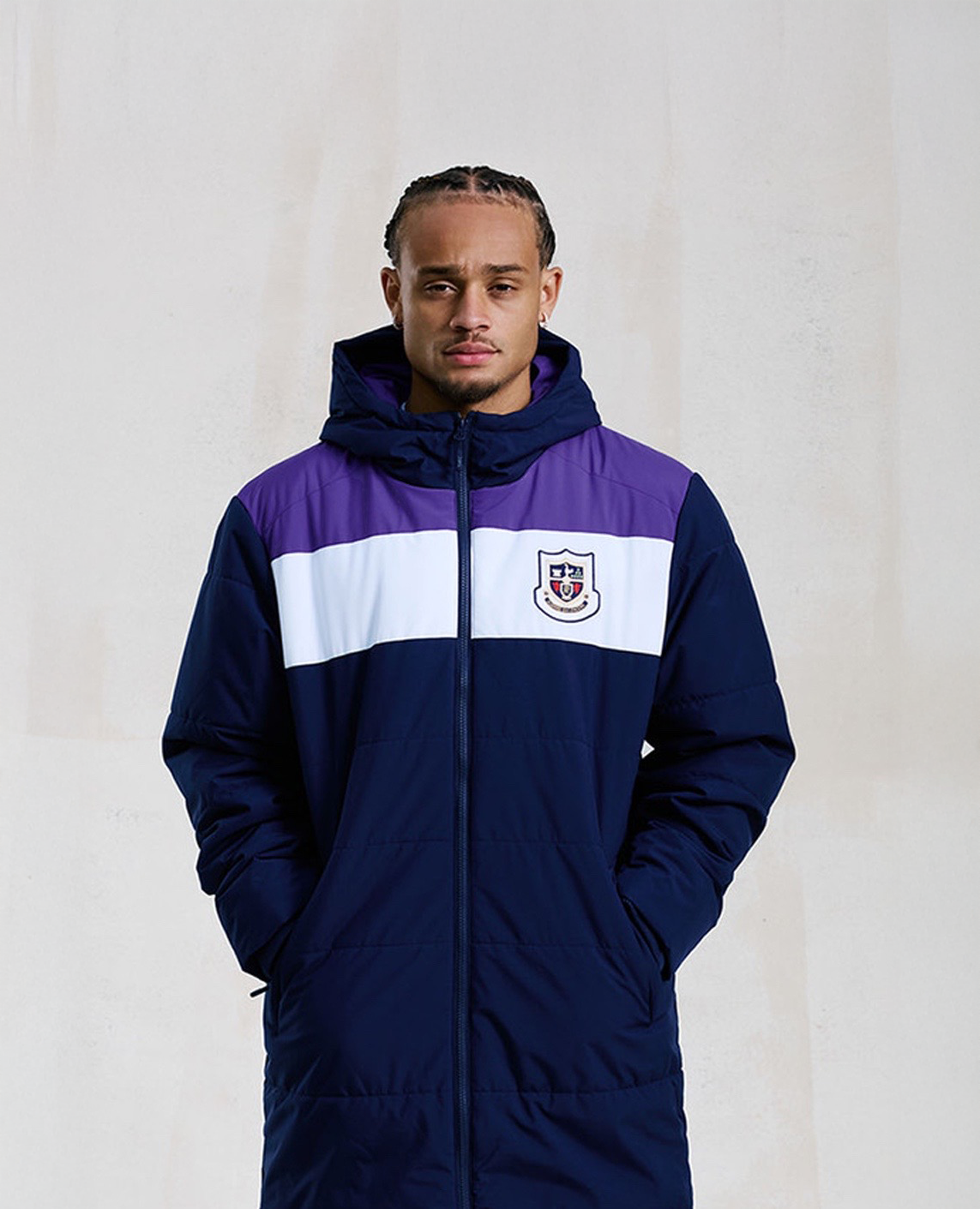 Spurs Heritage Navy And Purple Parka -
£90.00