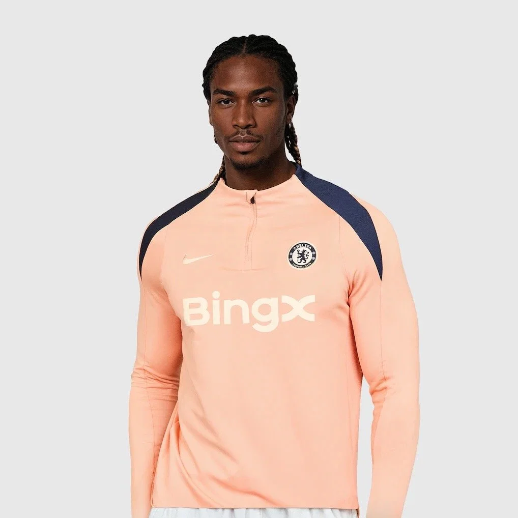 Chelsea Nike Strike Training Drill Top - Apricot - £64.99