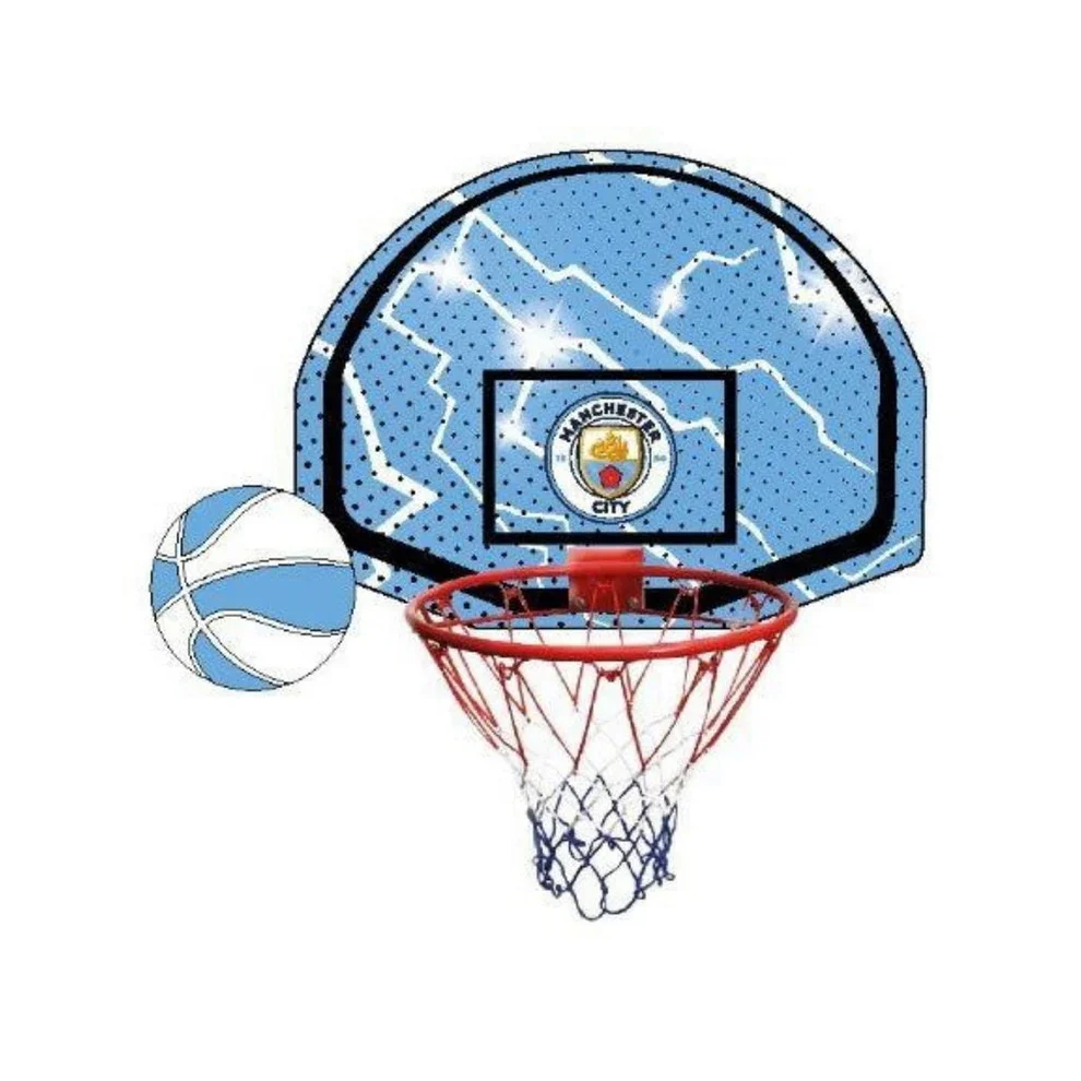 Manchester City FC Mini Basketball Set - £14.19