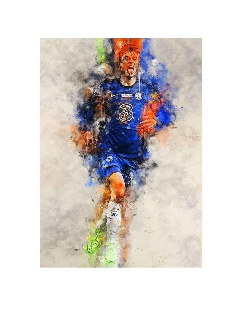 Kai Havertz Framed Fine Art 30cm x 40cm - £121.47