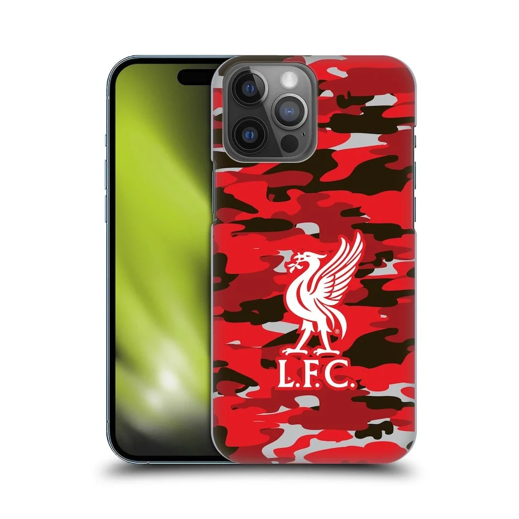 Liverpool Liverbird Camouflage Hard Back Phone Case | Red | iPhone - £15.00