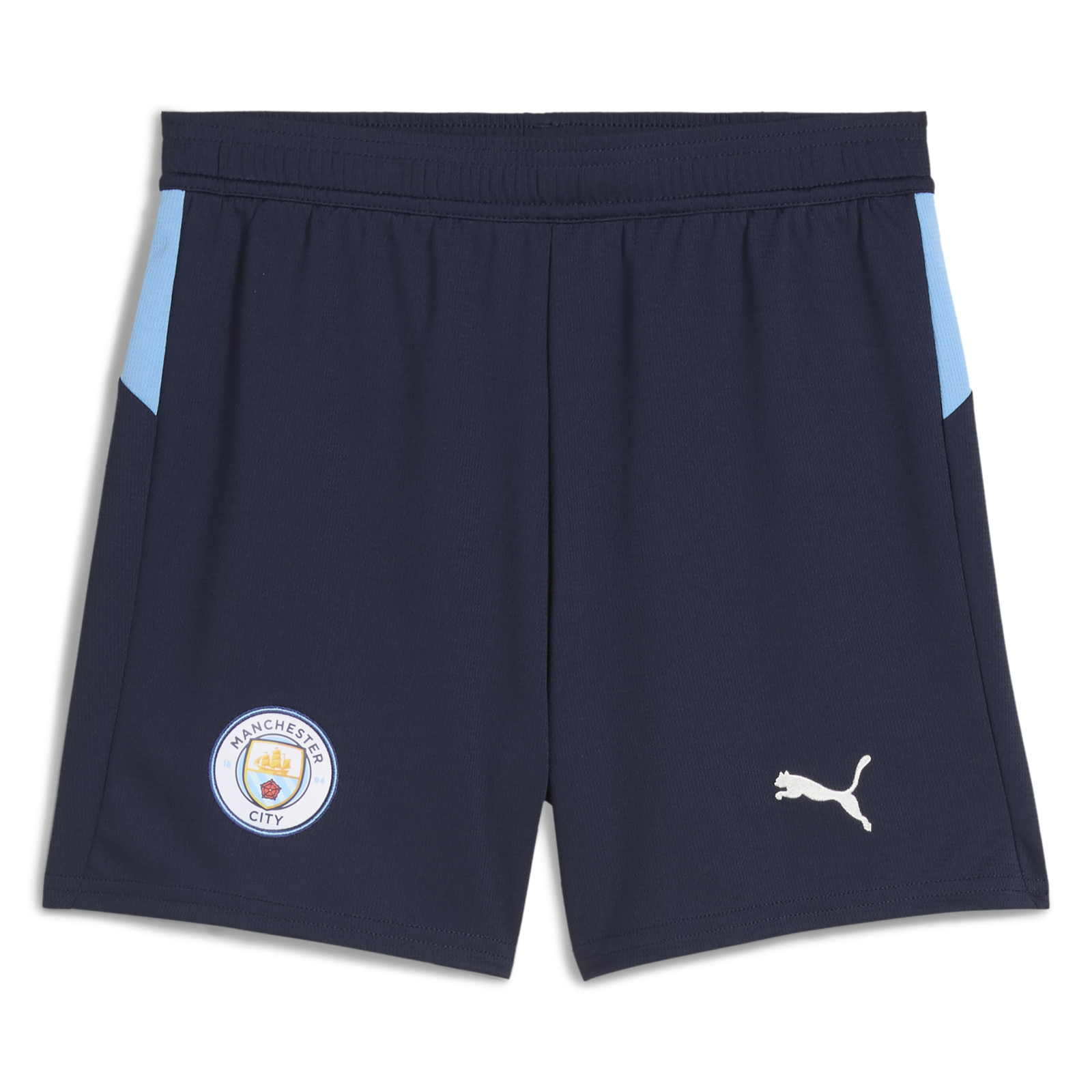 Kids' Manchester City Football Shorts 2025/26 - £30.00