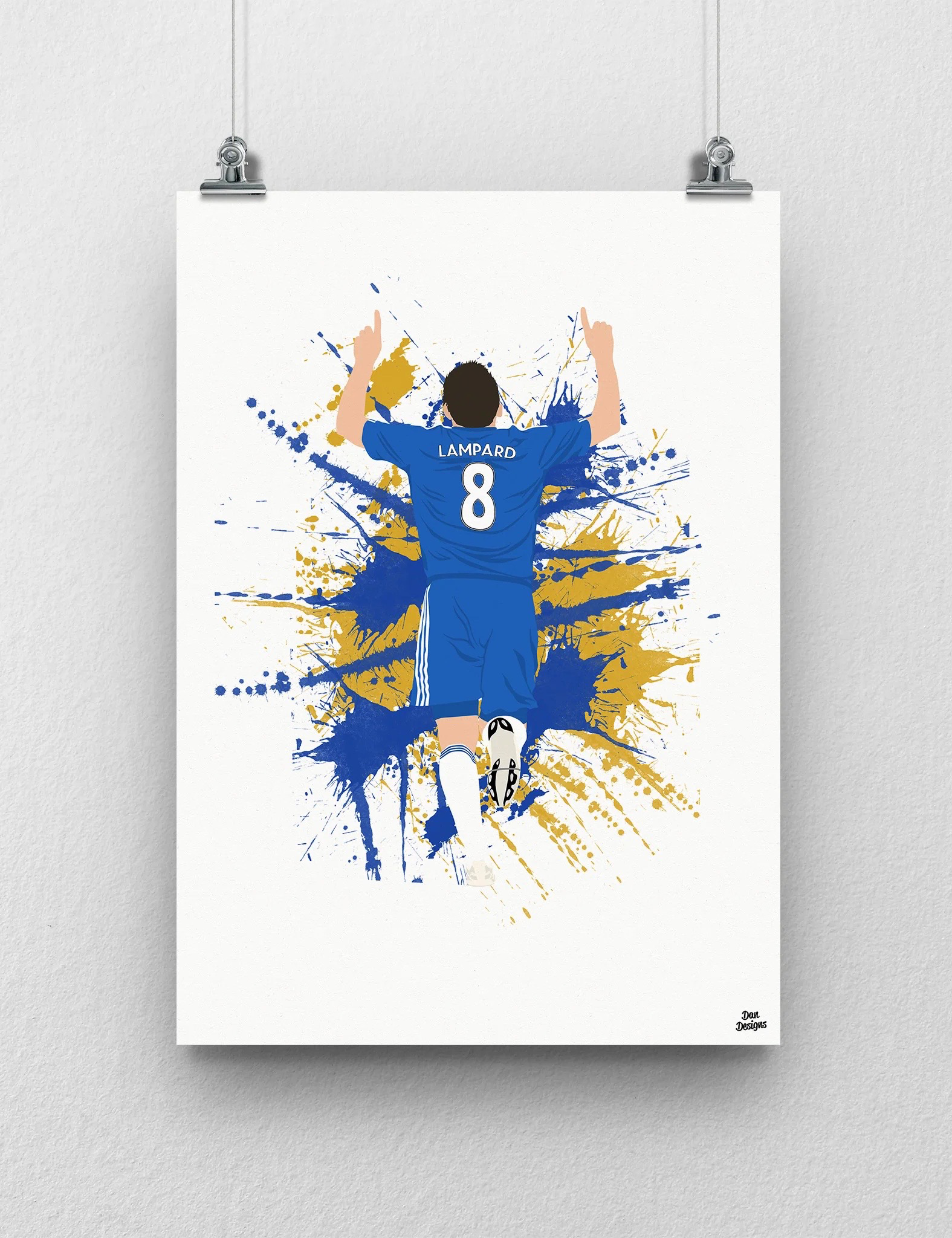 Frank Lampard A3 Print - £17