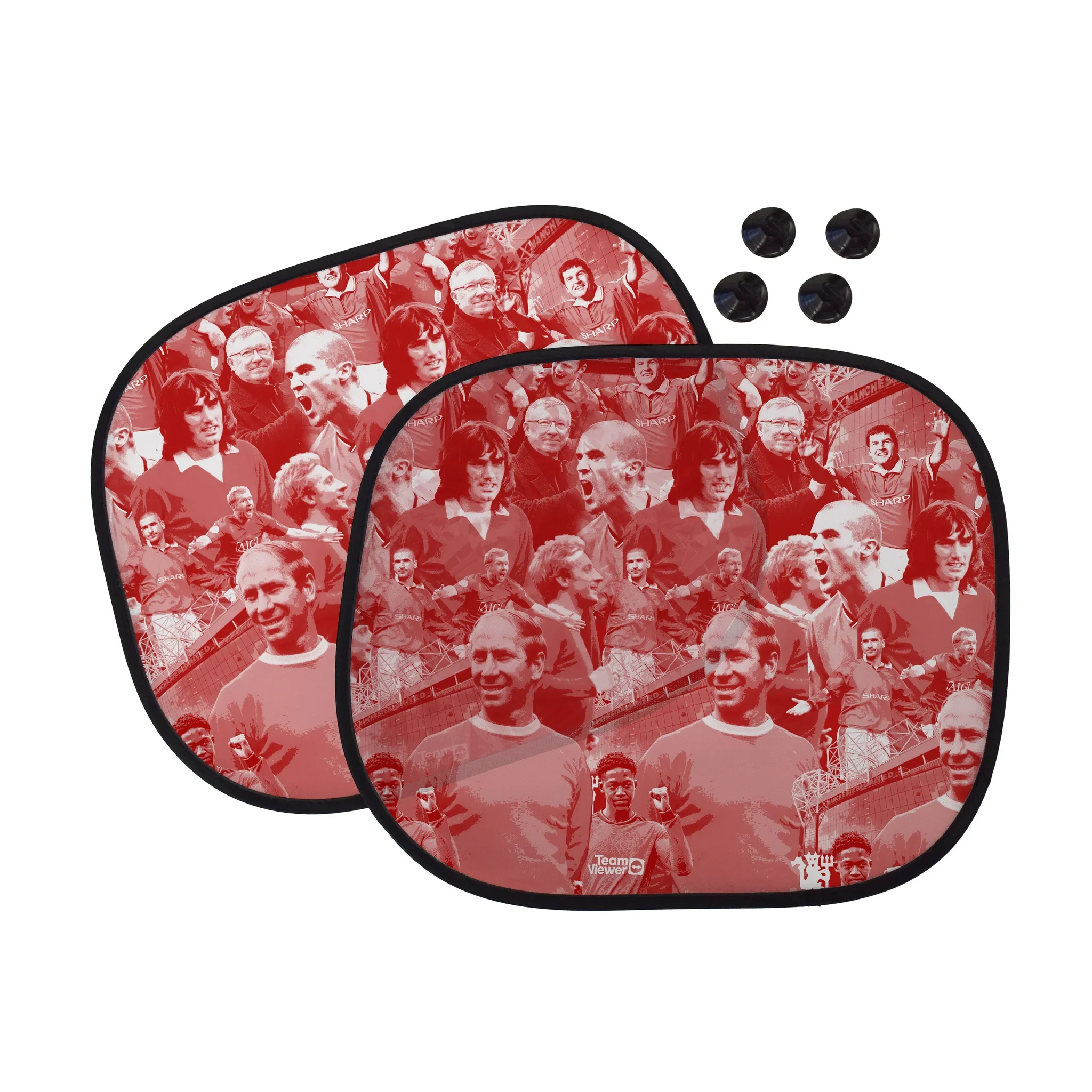 Manchester United Montage | Car Sun Shade | Set of 2 - £10.99