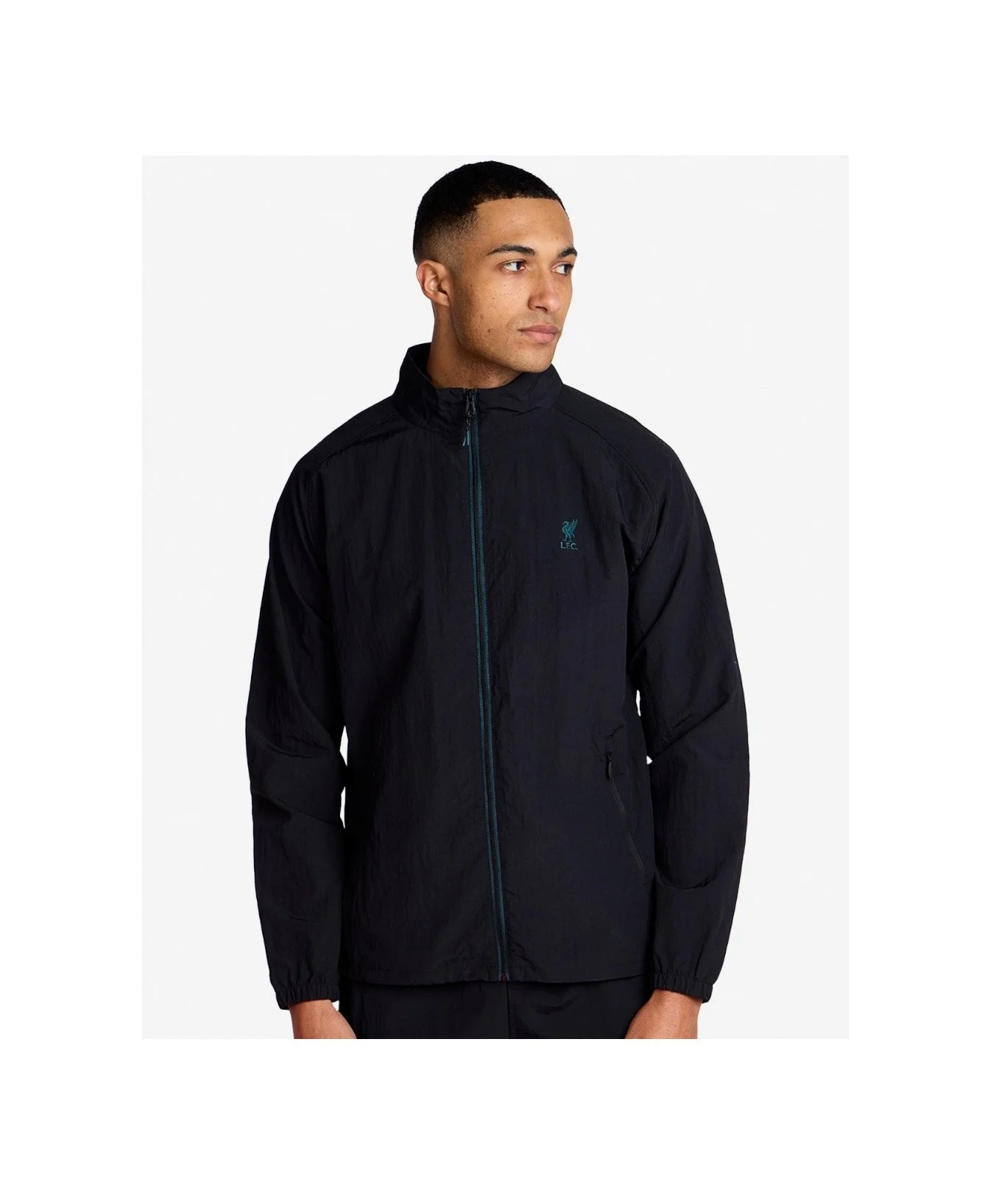LFC Mens Windbreaker Jacket Black - £55.00