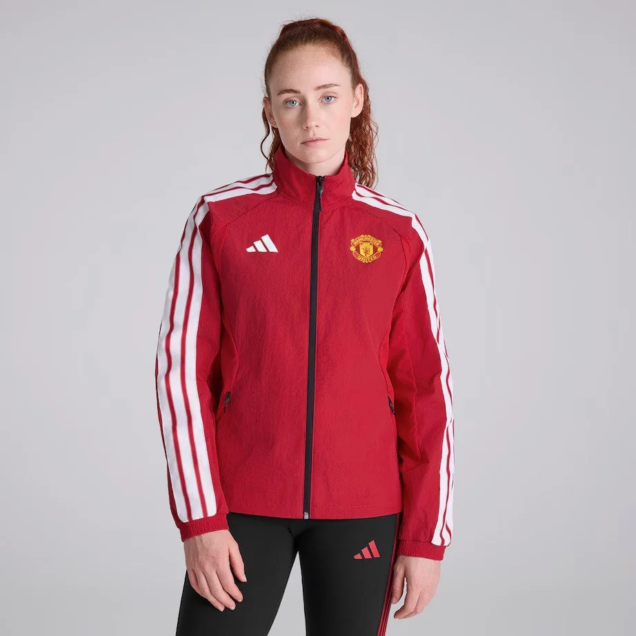 Manchester United 26/27 Womens Anthem Jacket Red - £100.00