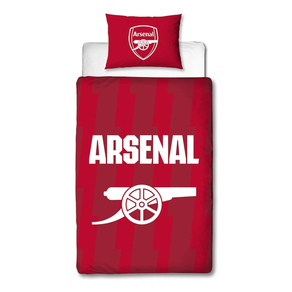 Arsenal Lightning Panel Duvet - Single - £35.00