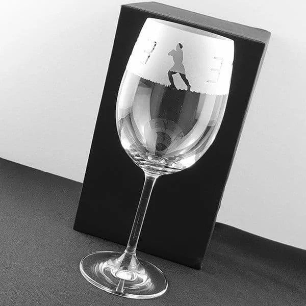 Manchester City Aguero Wine Glass - £19.99