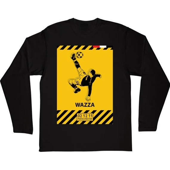 Wayne Rooney "Wazza" Factory T-Shirt Long Sleeved | Manchester United - £19.99