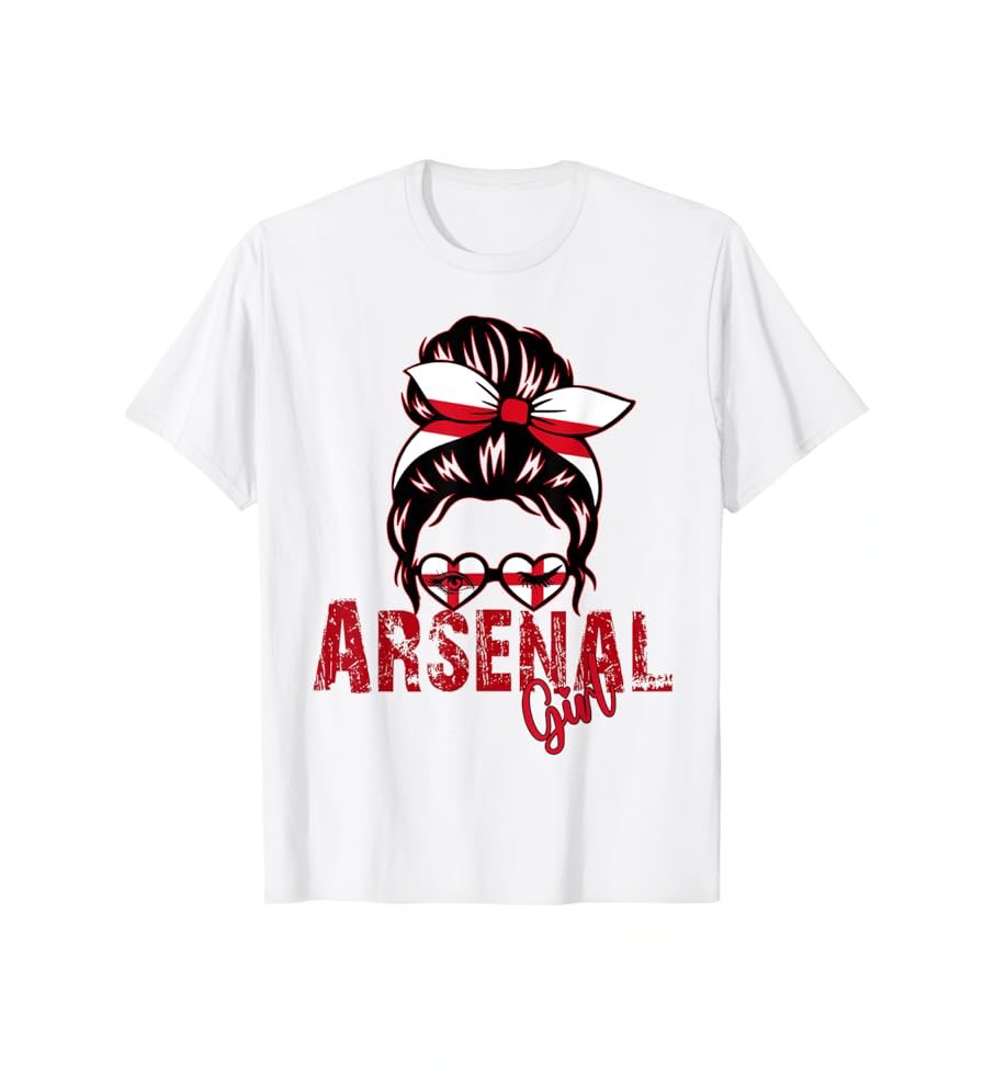 Arsenal Girl Love Arsenal Souvenir T-Shirt - £16.49
