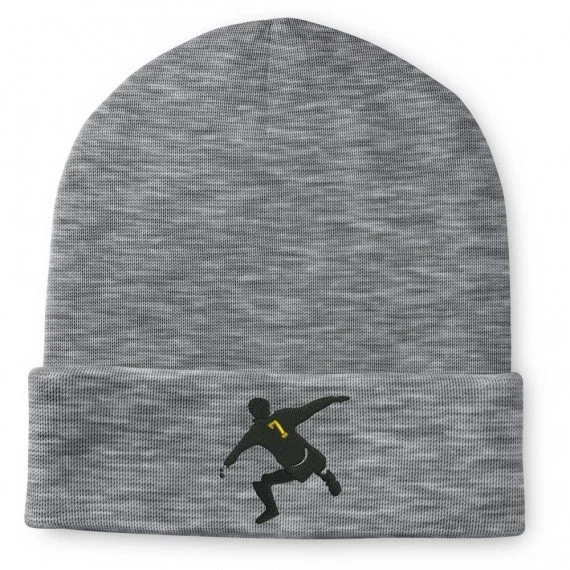 Eric Cantona Kick Embroidered Beanie Hat - £19.99