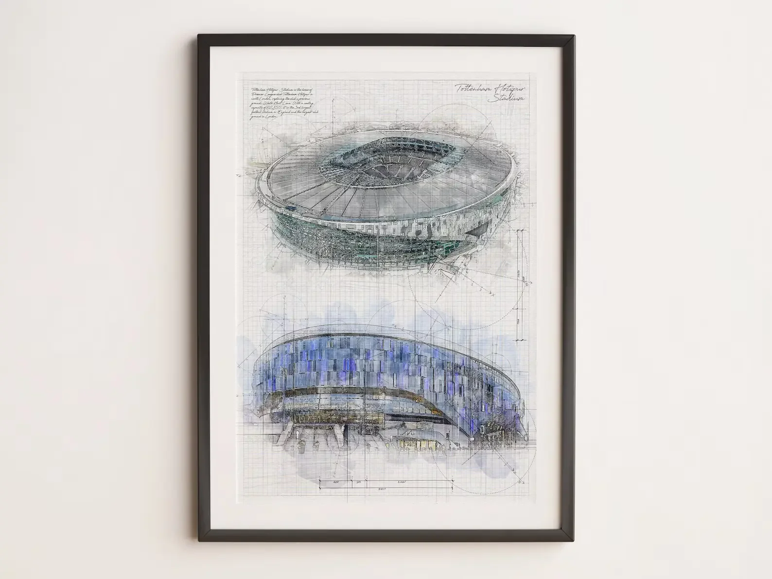 Tottenham Hotspur Stadium A4 Poster/Print - £9.99