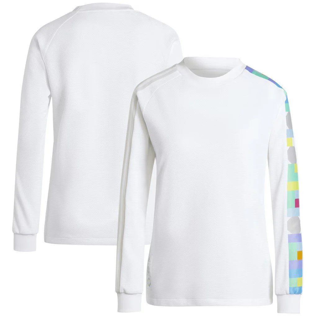 Manchester United adidas x Peter Saville Jersey | White | Womens - £32.00