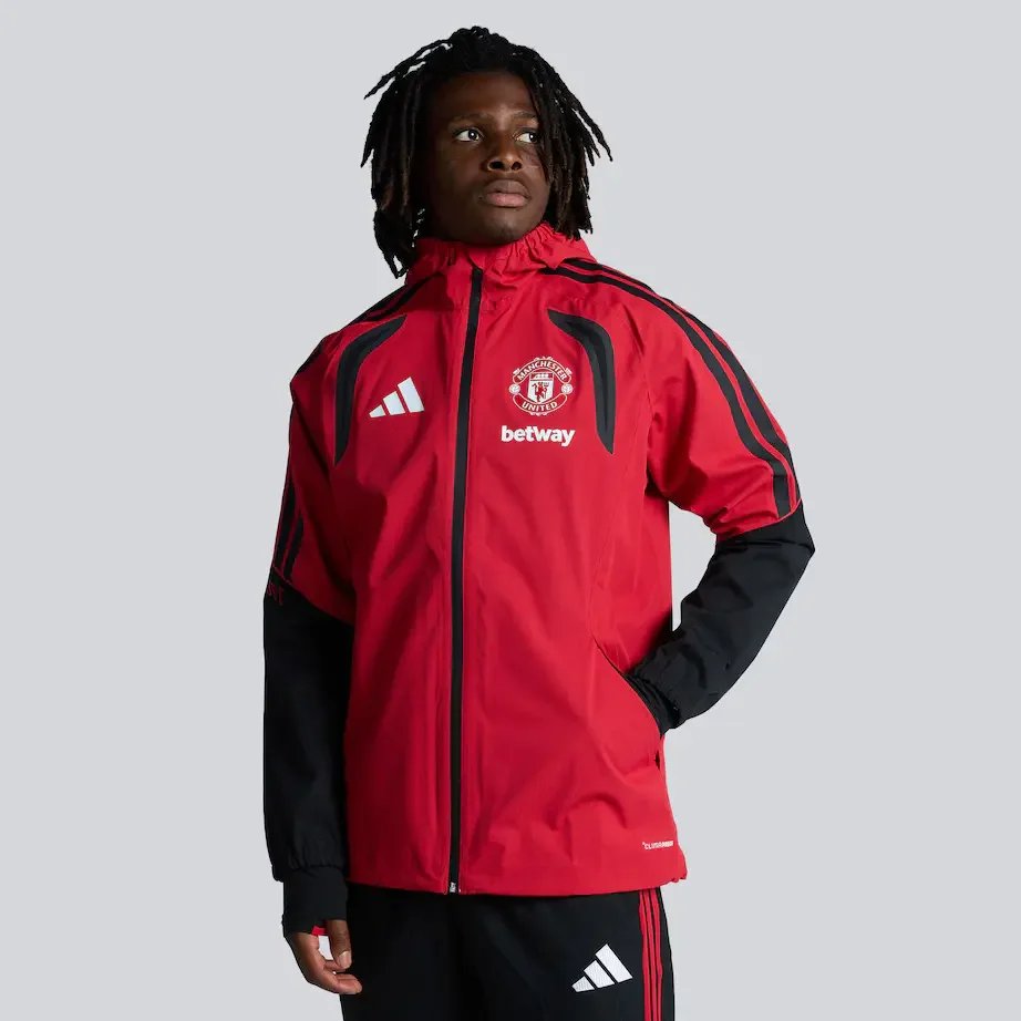 Manchester United 26/27 Training Tiro Authentic Rain Jacket Red 
 £150.00 