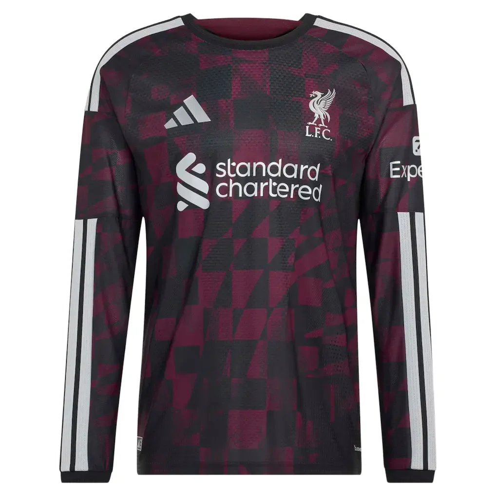Liverpool adidas Third Authentic Shirt 2026-27 - Long Sleeve
 £130.00  