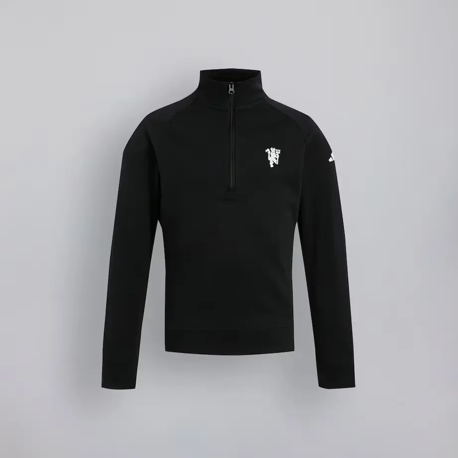 Manchester United x adidas Kids Golf 1/4 Zip Layer Top Black
 £35.00 