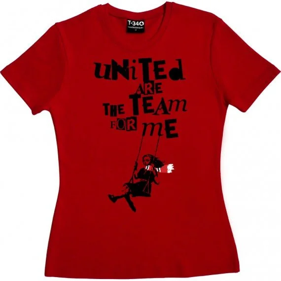 United Are The Team For Me (Swing) Women's T-Shirt
 £19.99 