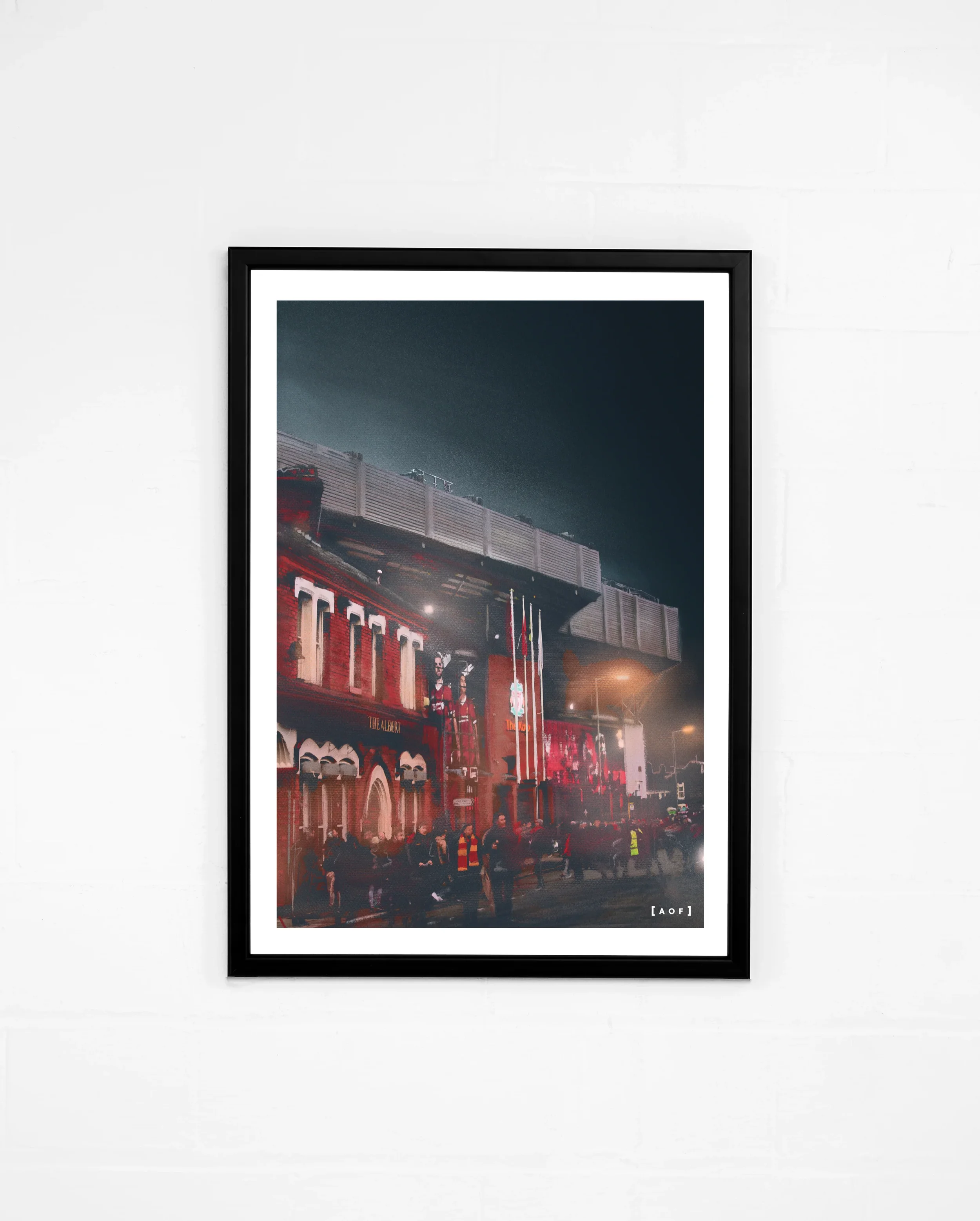 LFC Anfield by Night Print - £24.00