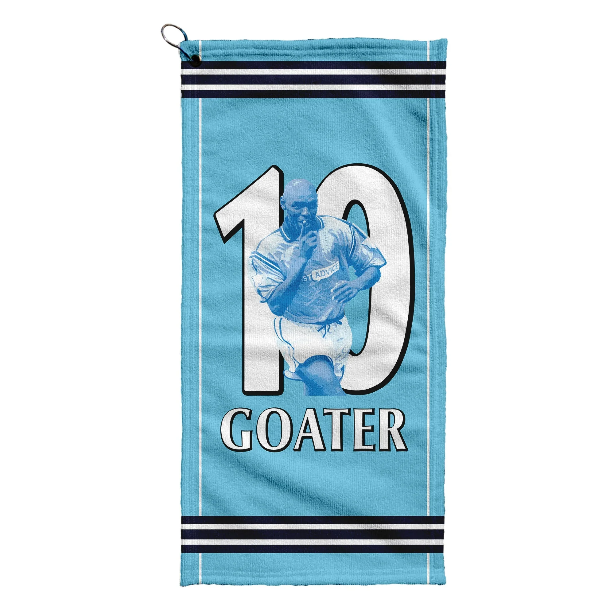 Man City Shaun Goater Golf Towel
 £15.99  