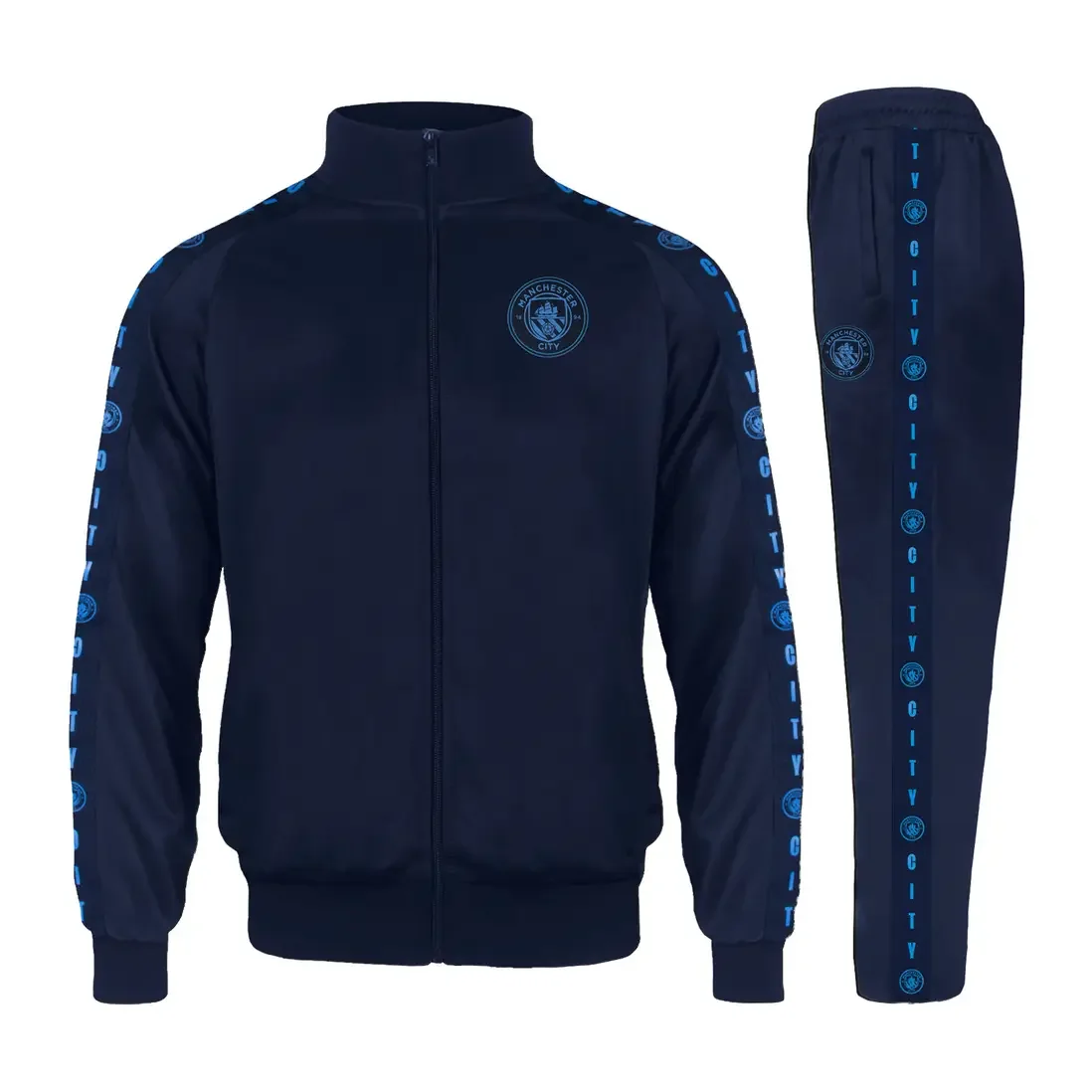 Manchester City FC Kids Jacket & Pants Tracksuit Set
 £59.99 