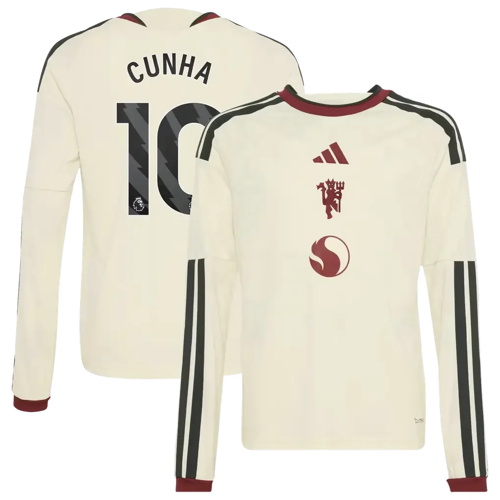 Manchester United adidas Third Shirt 2026-27 - L/S- Kids Cunha 10
 £80.00 
