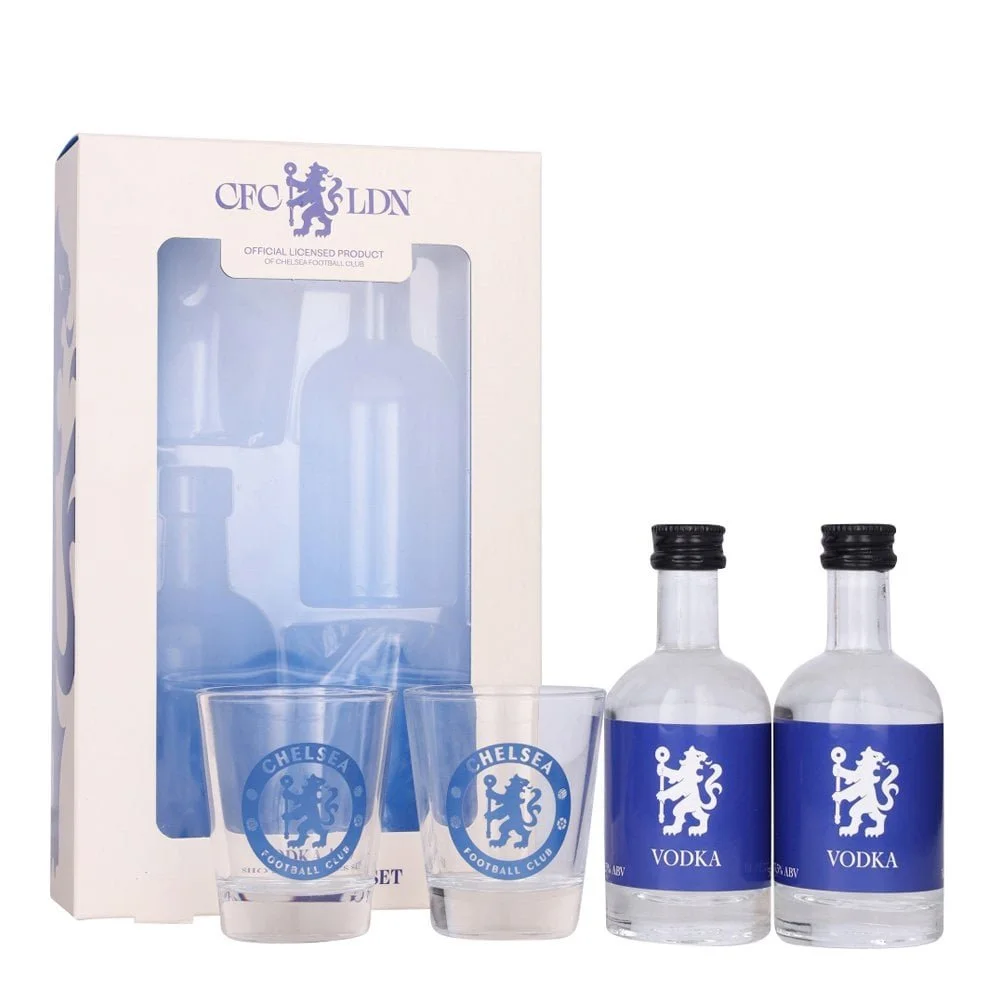 Chelsea FC Vodka - 2x5cl Miniature Gift Pack
 £11.90 