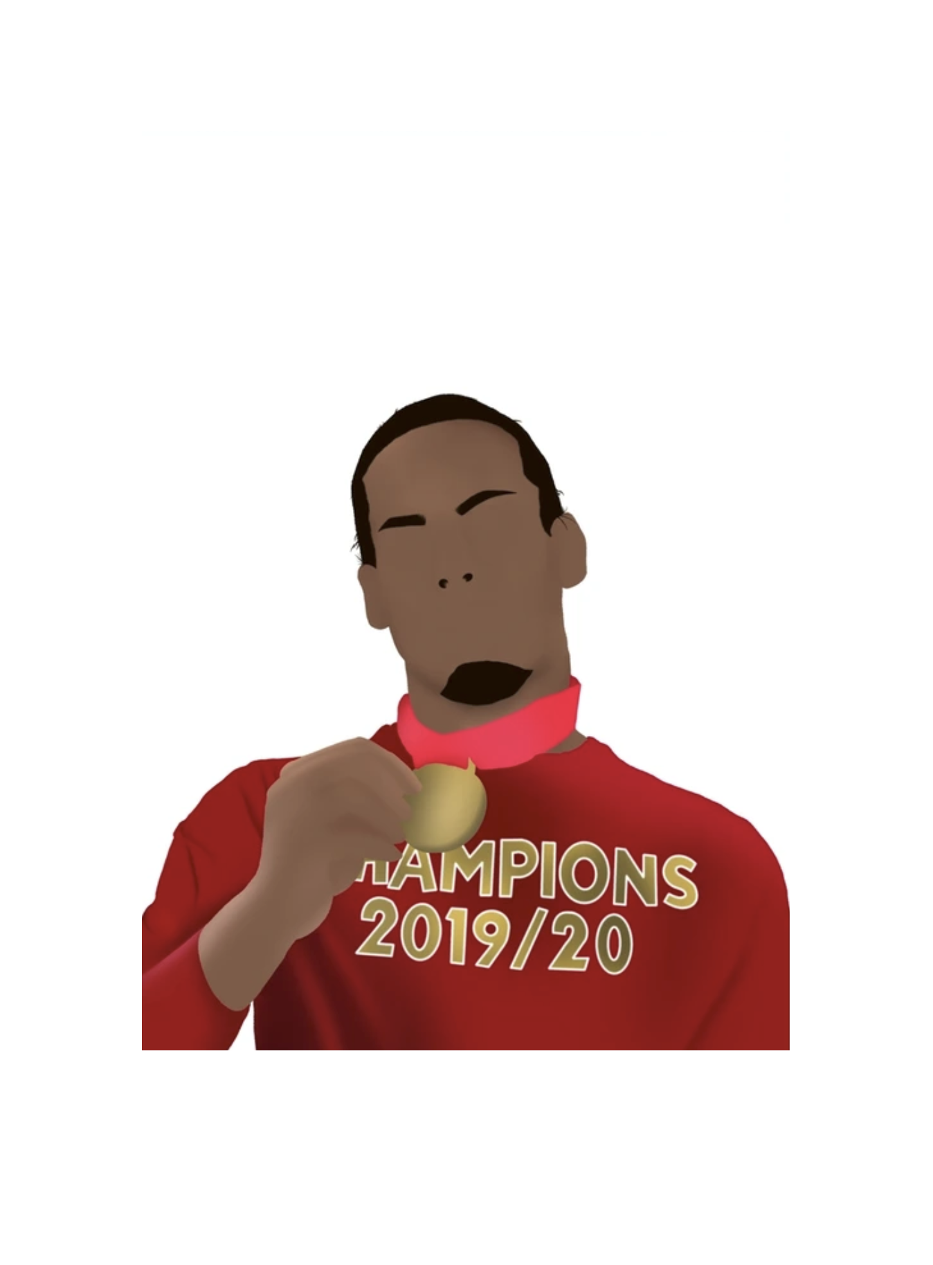 Virgil van Dijk Liverpool FC Champions Poster 42cm x 59.4cm Semi Gloss
 £10.17 