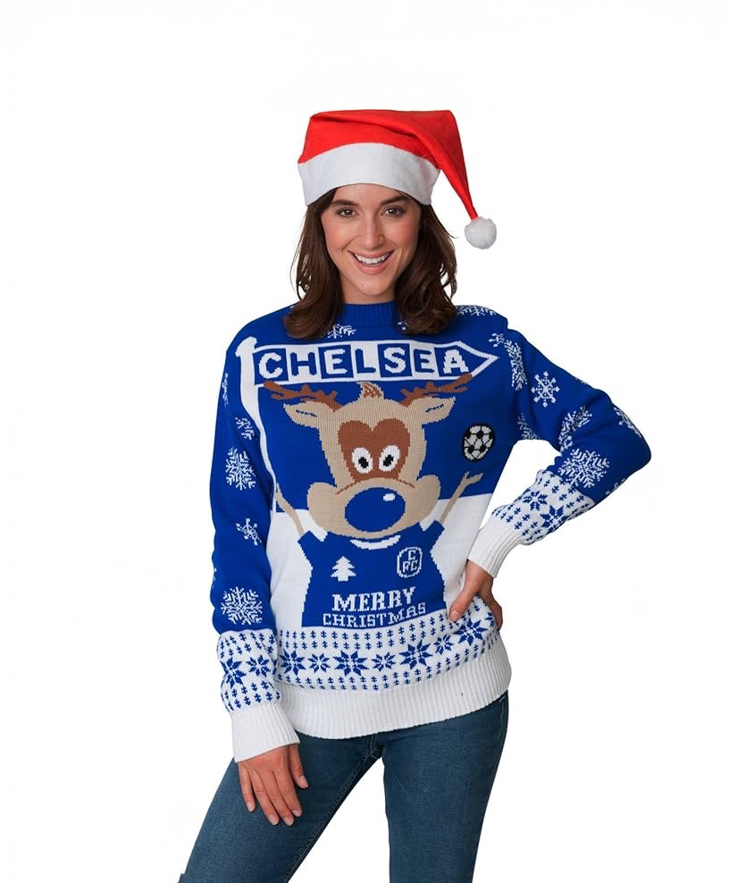 HSA Christmas Xmas Jumper Football Sweater - £19.95