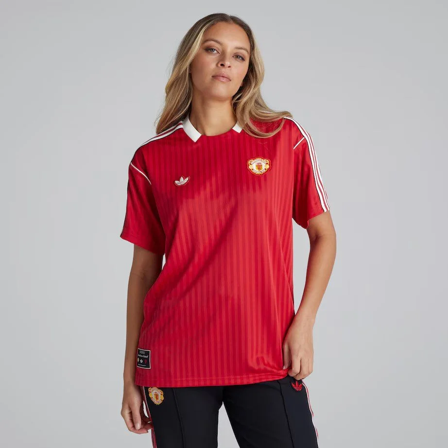 Manchester United x adidas Terrace Icons Jersey Red - £63.00