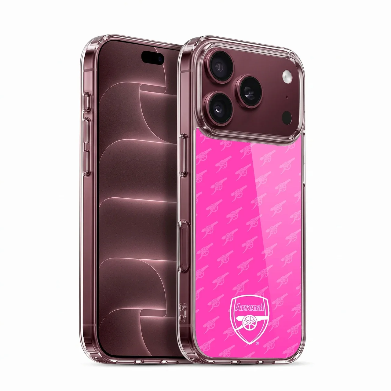 Arsenal FC Crest Pink Soft Gel Case for Apple iPhone 18 Pro
 £24.95 