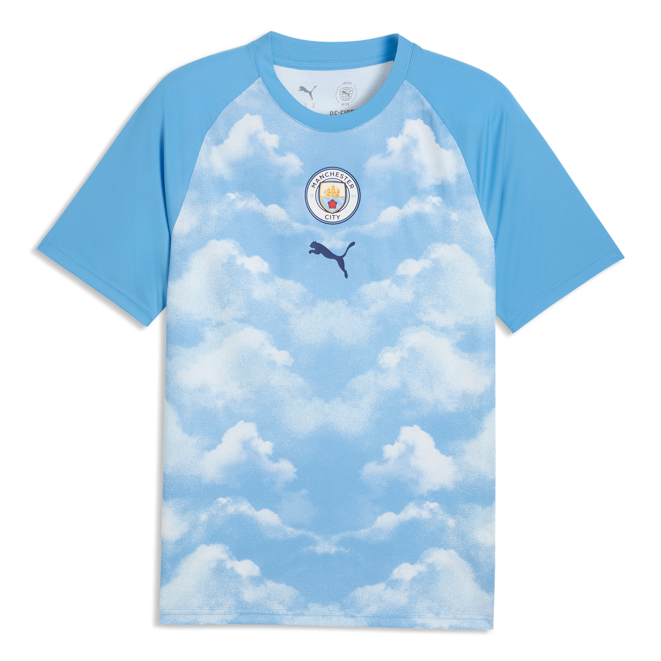 Manchester City FC Puma Mens Warm Up Jersey - Blue
 £55.00 