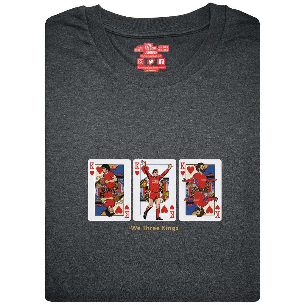 Liverpool We 3 Kings charcoal t-shirt - £28.00