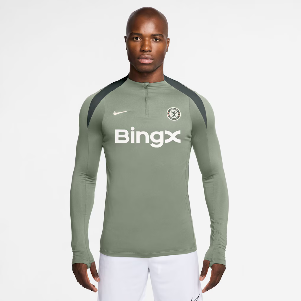 Chelsea Nike Strike Drill Training Top - Jade Horizon - £64.99