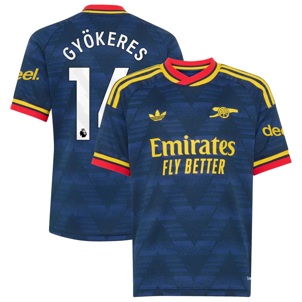 Arsenal adidas Away Shirt 2026-27 - Kids with Gyökeres 
 £60.00 