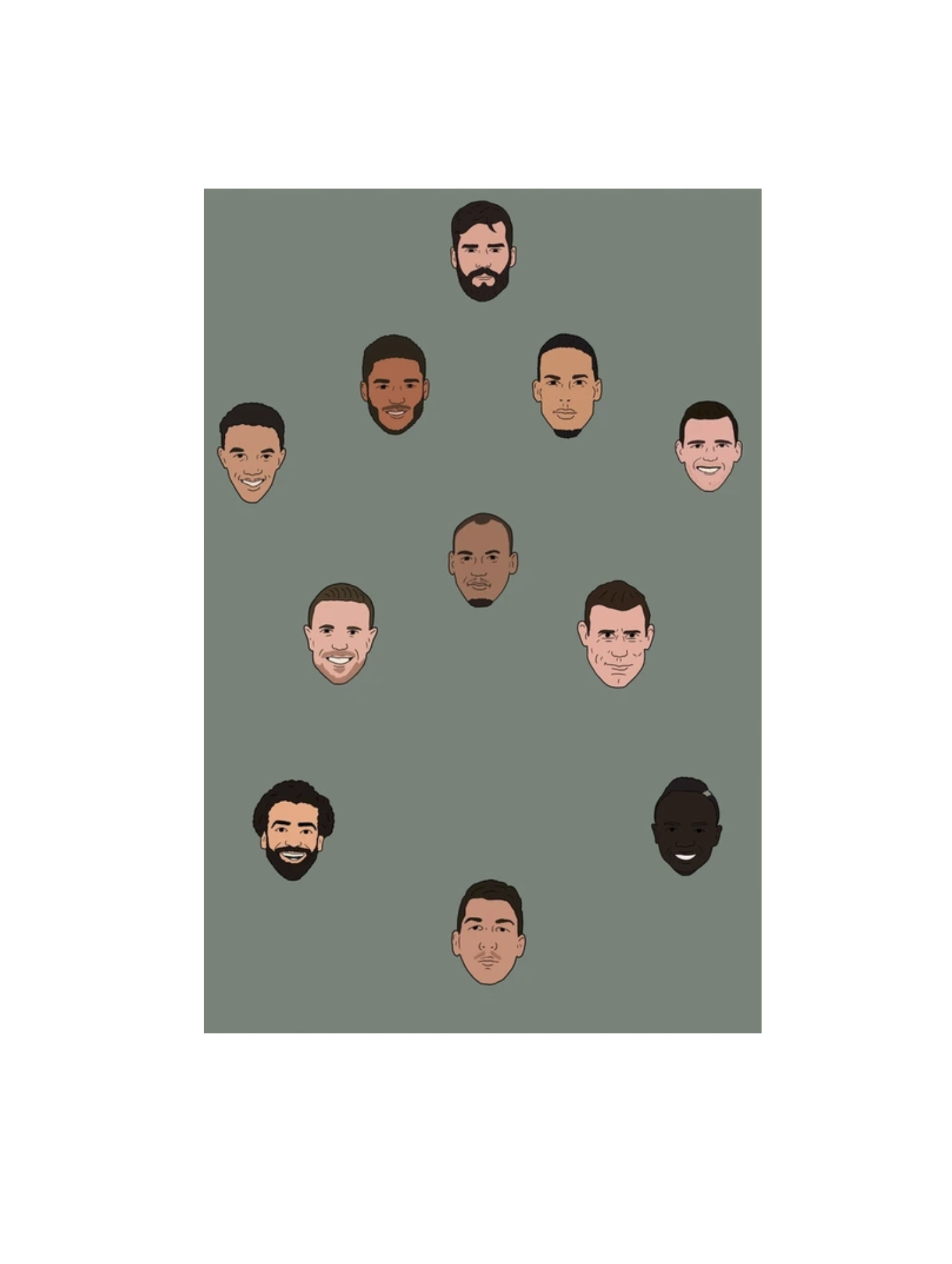 Liverpool FC XI Poster 55.7cm x 84.1cm Semi Gloss
 £15.18 