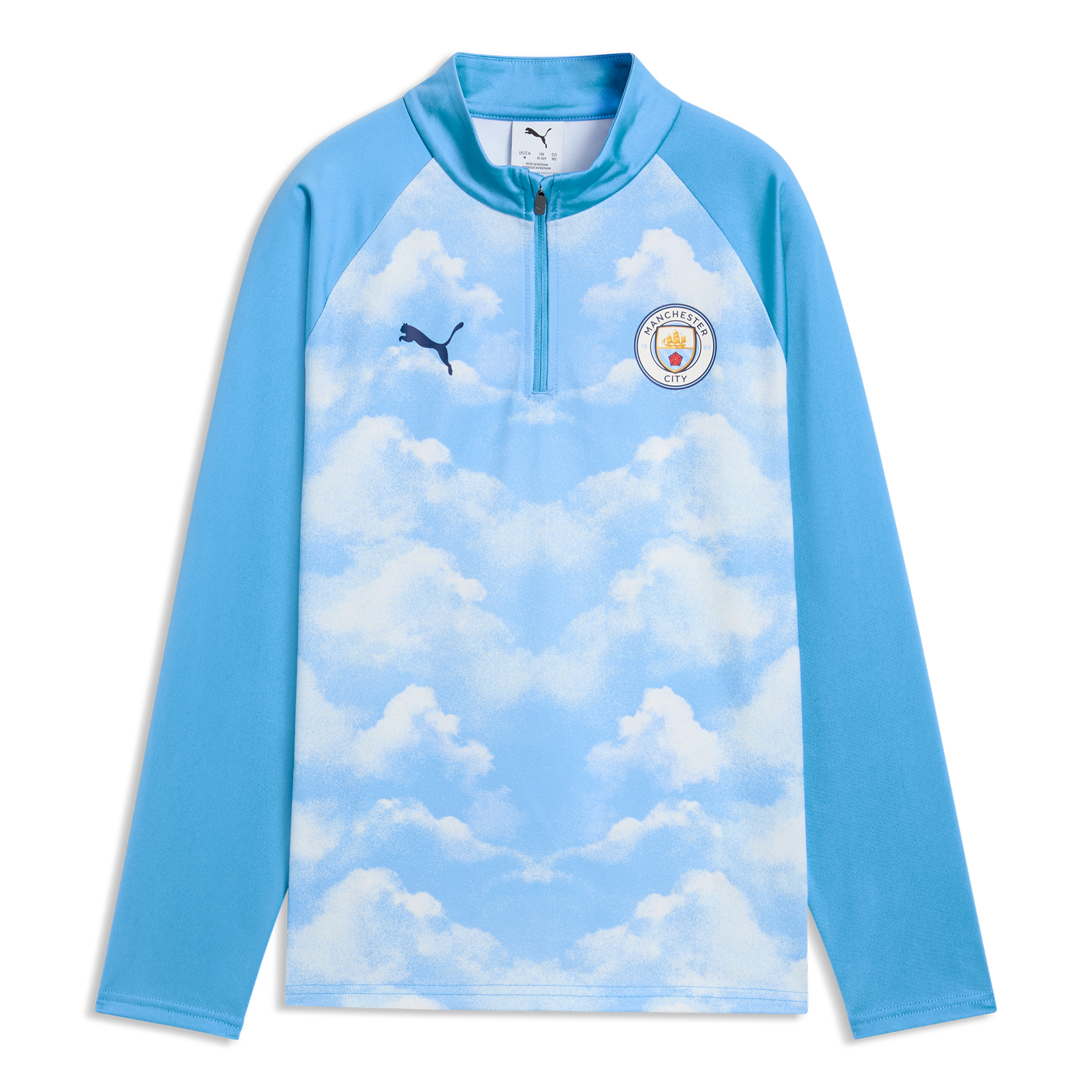 Manchester City FC Puma Warm Up 1/4 Zip - Blue - Kids
 £55.00 